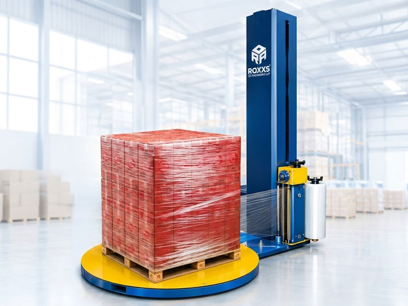 Pallet-Stretch-Wrapping-Machine